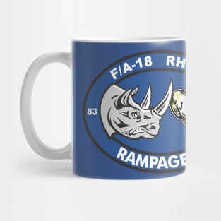 VFA-83 Rampagers - F/A-18 Mug
